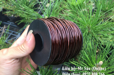 Dây kẽm đồng uốn cây cảnh 1,8mm