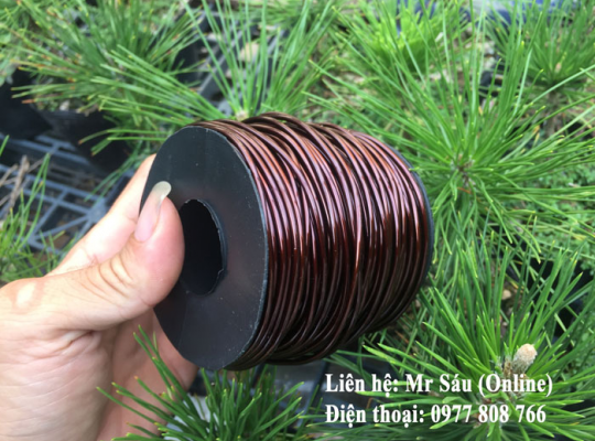 Dây kẽm đồng uốn cây cảnh 1,8mm